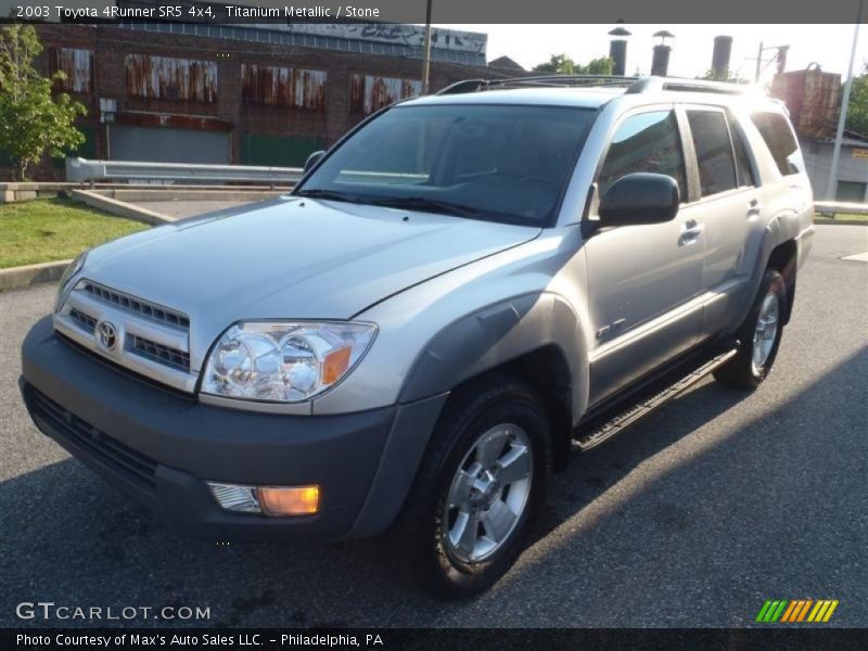 Titanium Metallic / Stone 2003 Toyota 4Runner SR5 4x4