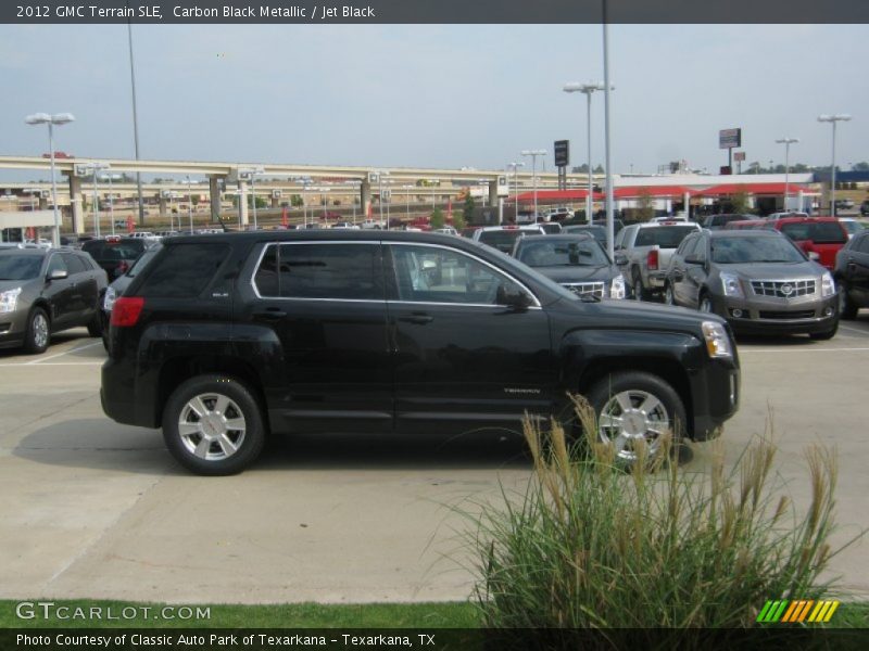 Carbon Black Metallic / Jet Black 2012 GMC Terrain SLE