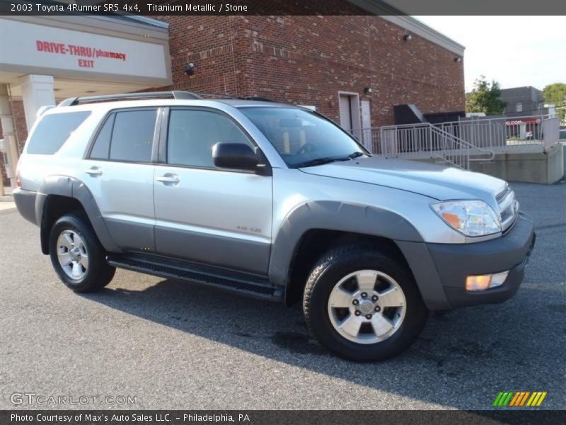 Titanium Metallic / Stone 2003 Toyota 4Runner SR5 4x4