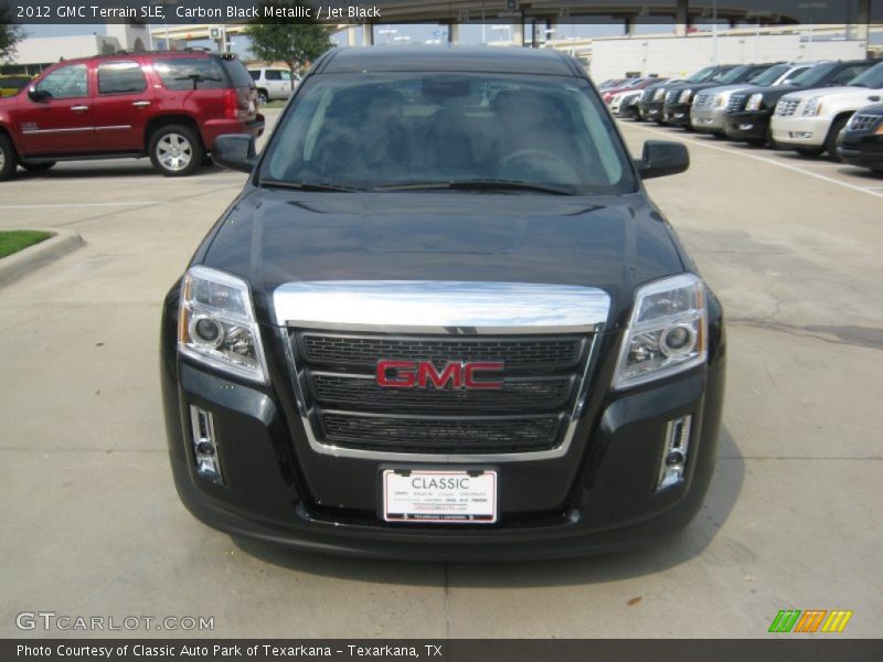 Carbon Black Metallic / Jet Black 2012 GMC Terrain SLE