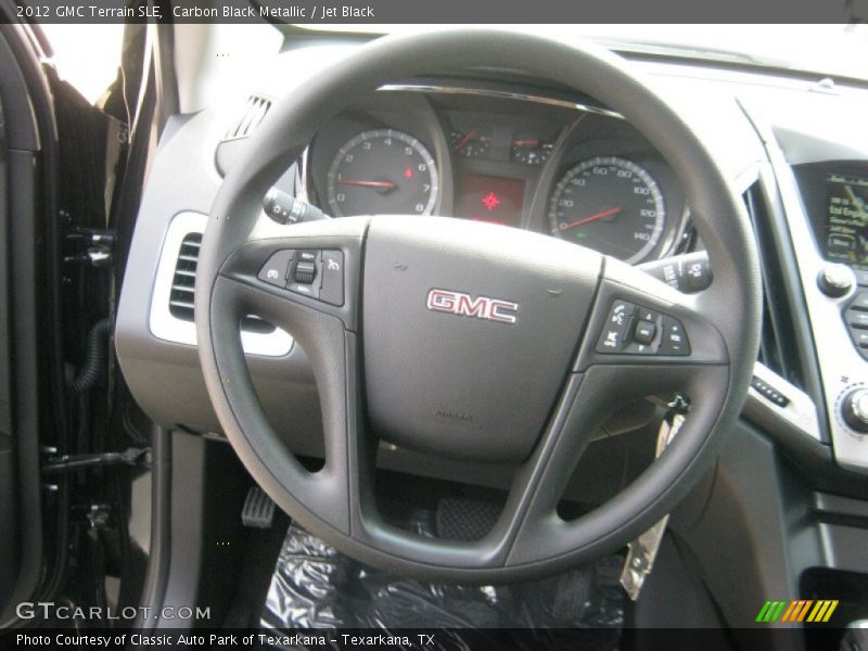 Carbon Black Metallic / Jet Black 2012 GMC Terrain SLE