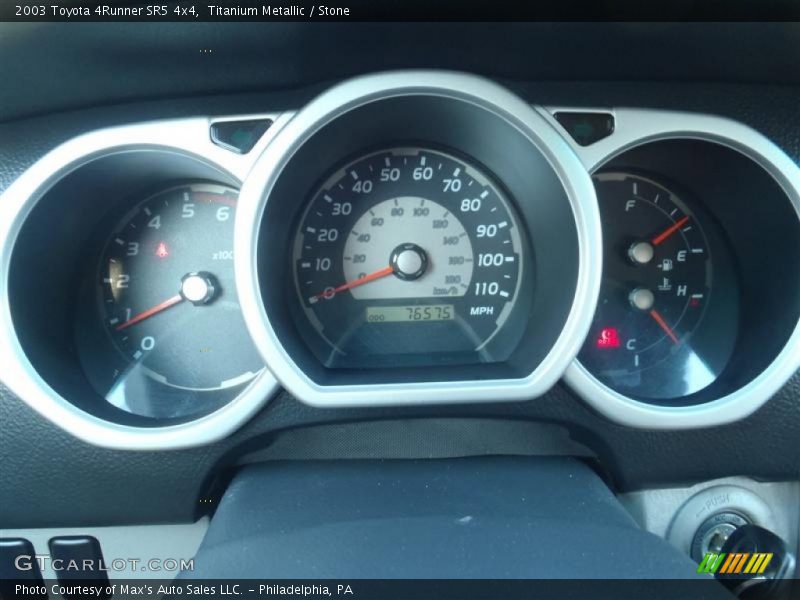 Titanium Metallic / Stone 2003 Toyota 4Runner SR5 4x4
