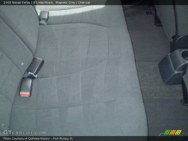 Magnetic Gray / Charcoal 2009 Nissan Versa 1.8 S Hatchback