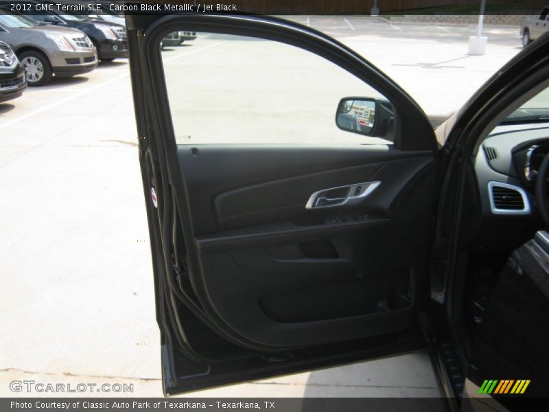 Carbon Black Metallic / Jet Black 2012 GMC Terrain SLE