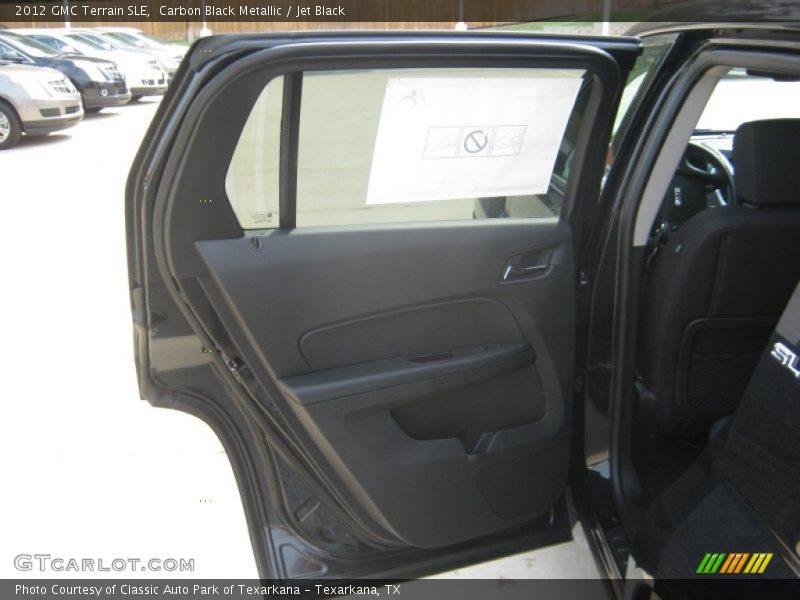 Carbon Black Metallic / Jet Black 2012 GMC Terrain SLE