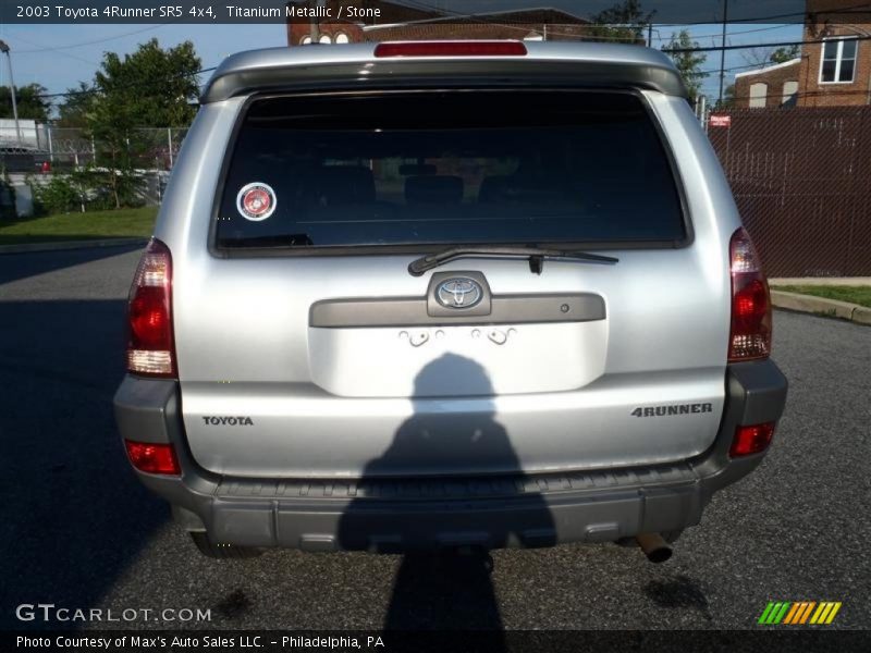 Titanium Metallic / Stone 2003 Toyota 4Runner SR5 4x4