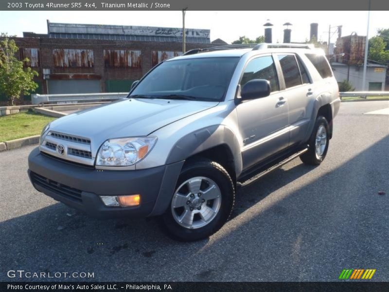 Titanium Metallic / Stone 2003 Toyota 4Runner SR5 4x4