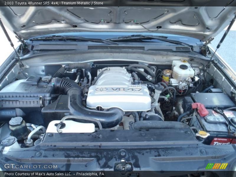 Titanium Metallic / Stone 2003 Toyota 4Runner SR5 4x4