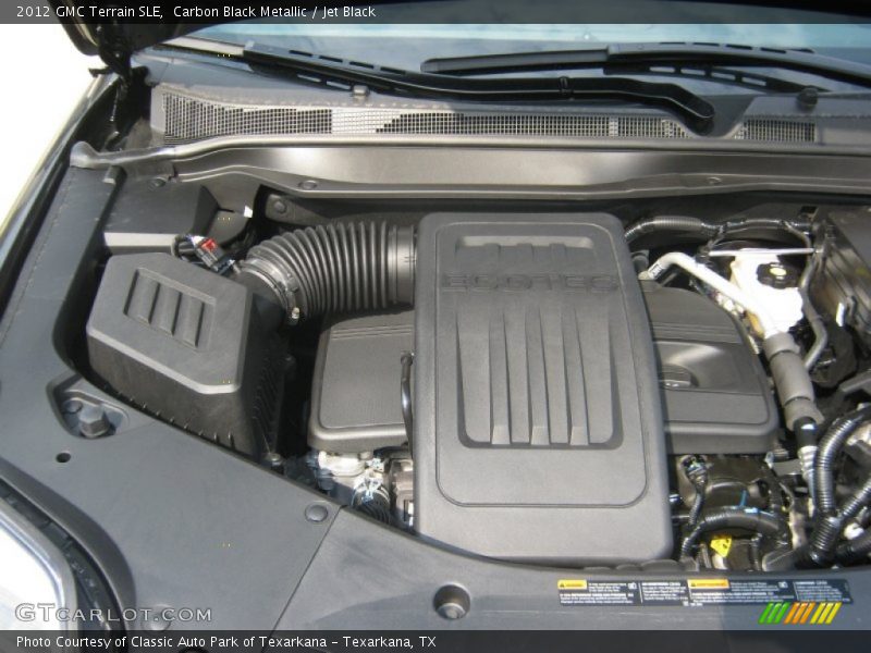 Carbon Black Metallic / Jet Black 2012 GMC Terrain SLE
