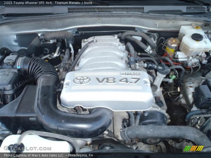 Titanium Metallic / Stone 2003 Toyota 4Runner SR5 4x4