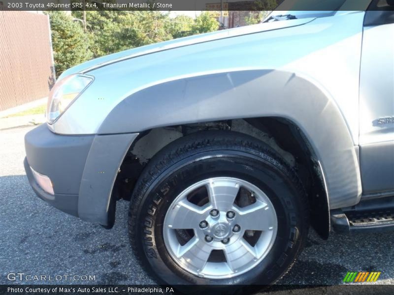 Titanium Metallic / Stone 2003 Toyota 4Runner SR5 4x4