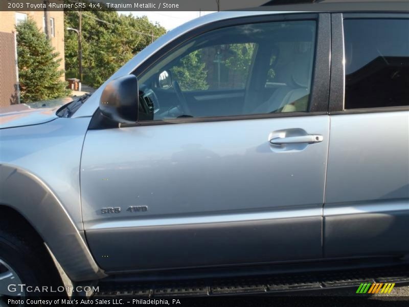 Titanium Metallic / Stone 2003 Toyota 4Runner SR5 4x4