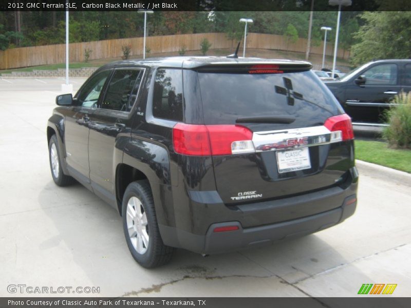 Carbon Black Metallic / Jet Black 2012 GMC Terrain SLE
