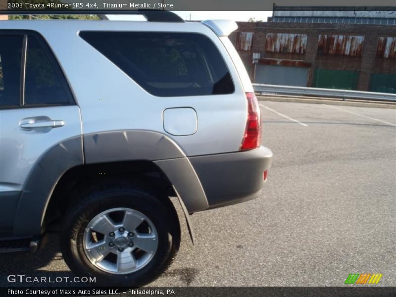 Titanium Metallic / Stone 2003 Toyota 4Runner SR5 4x4