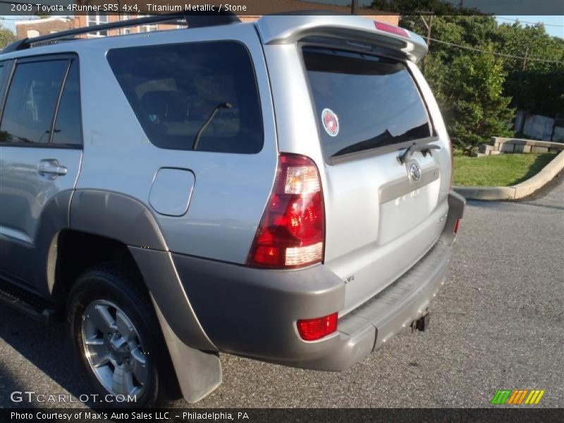 Titanium Metallic / Stone 2003 Toyota 4Runner SR5 4x4