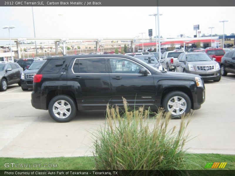 Carbon Black Metallic / Jet Black 2012 GMC Terrain SLE