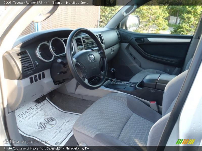 Titanium Metallic / Stone 2003 Toyota 4Runner SR5 4x4