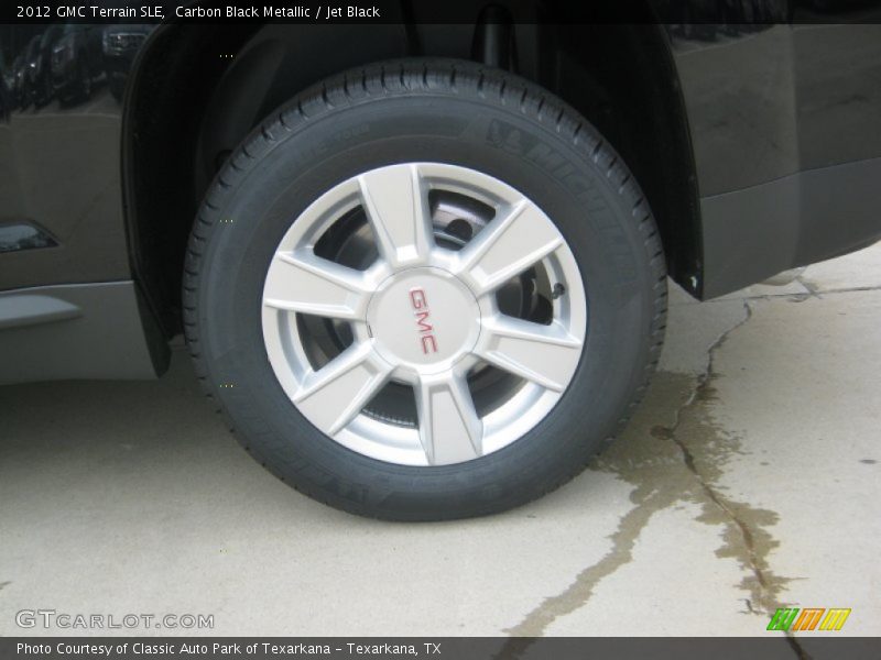 Carbon Black Metallic / Jet Black 2012 GMC Terrain SLE