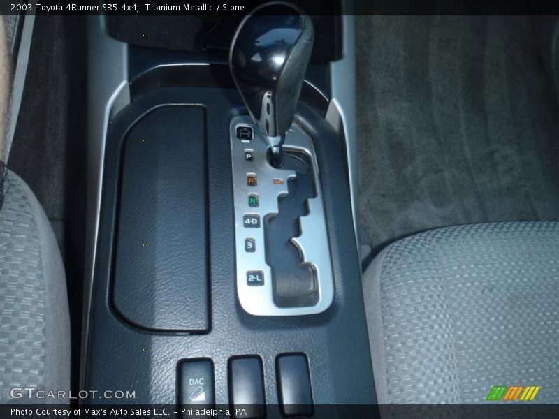 Titanium Metallic / Stone 2003 Toyota 4Runner SR5 4x4