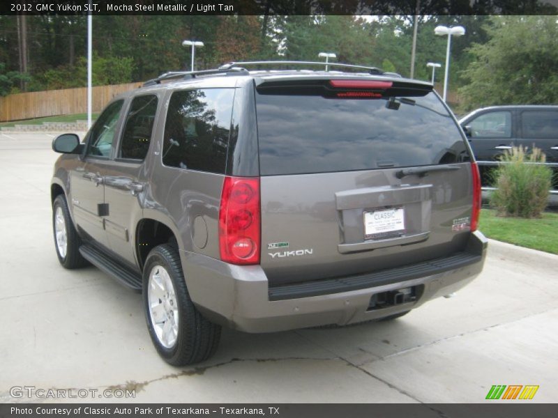 Mocha Steel Metallic / Light Tan 2012 GMC Yukon SLT