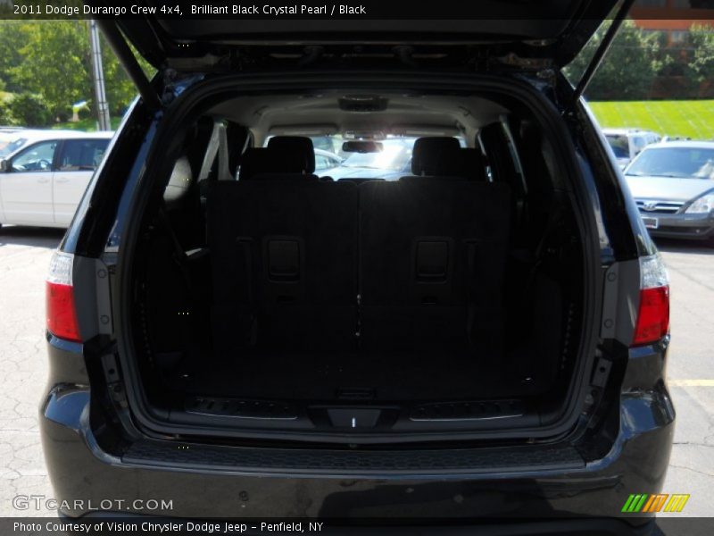 Brilliant Black Crystal Pearl / Black 2011 Dodge Durango Crew 4x4