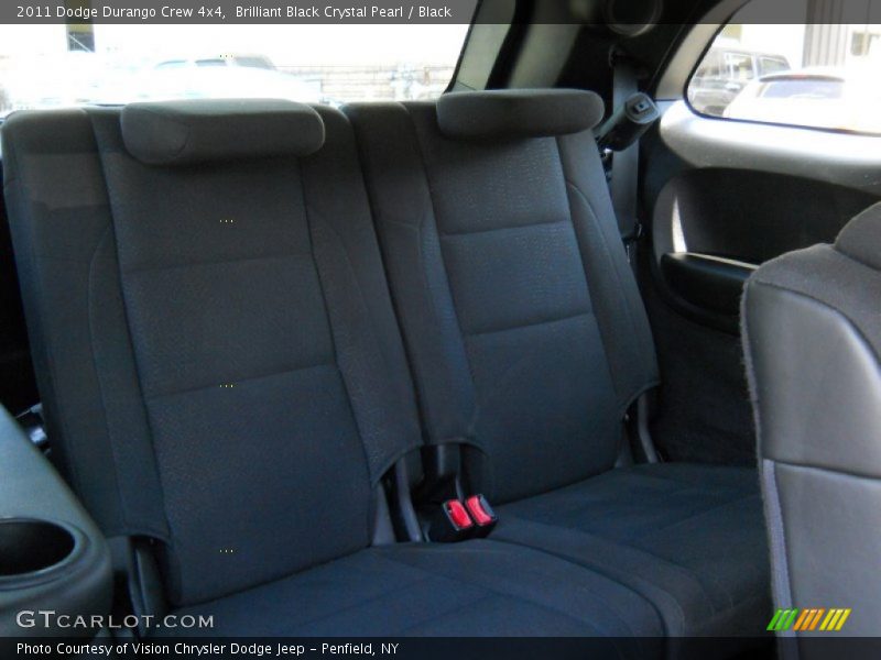 Brilliant Black Crystal Pearl / Black 2011 Dodge Durango Crew 4x4