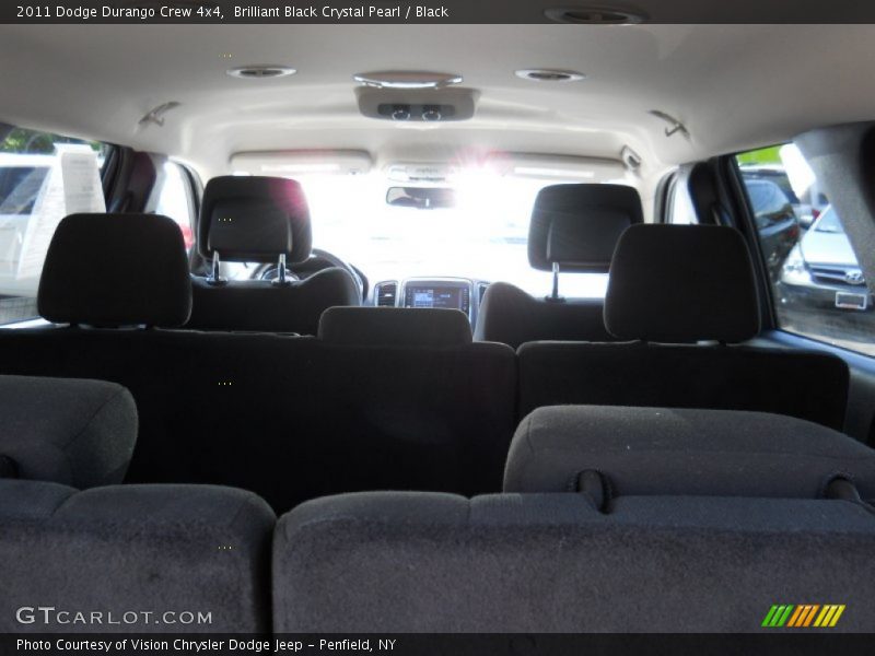 Brilliant Black Crystal Pearl / Black 2011 Dodge Durango Crew 4x4