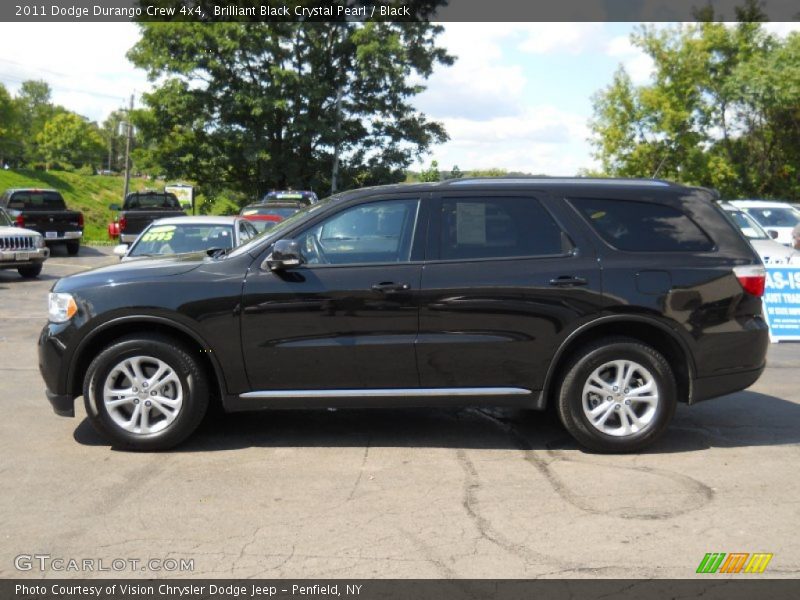  2011 Durango Crew 4x4 Brilliant Black Crystal Pearl