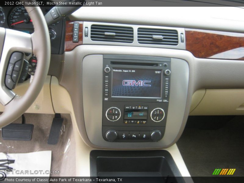 Mocha Steel Metallic / Light Tan 2012 GMC Yukon SLT