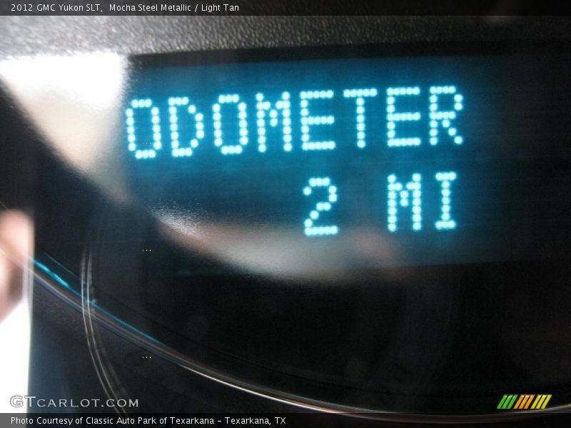 Mocha Steel Metallic / Light Tan 2012 GMC Yukon SLT