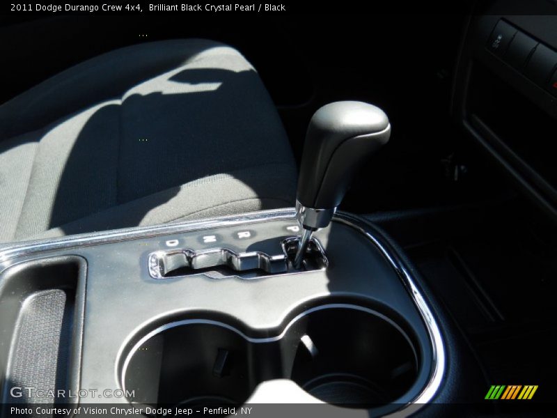 Brilliant Black Crystal Pearl / Black 2011 Dodge Durango Crew 4x4