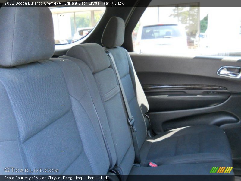 Brilliant Black Crystal Pearl / Black 2011 Dodge Durango Crew 4x4