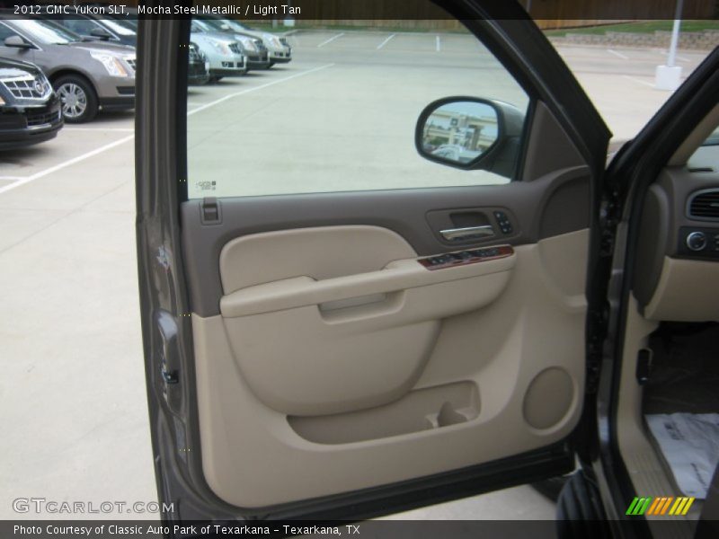Mocha Steel Metallic / Light Tan 2012 GMC Yukon SLT