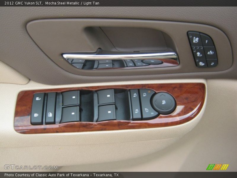 Mocha Steel Metallic / Light Tan 2012 GMC Yukon SLT