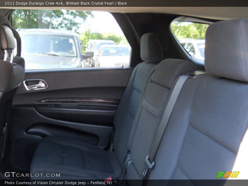 Brilliant Black Crystal Pearl / Black 2011 Dodge Durango Crew 4x4
