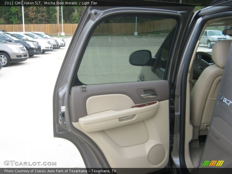 Mocha Steel Metallic / Light Tan 2012 GMC Yukon SLT