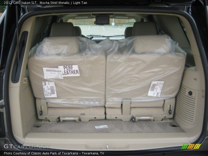 Mocha Steel Metallic / Light Tan 2012 GMC Yukon SLT