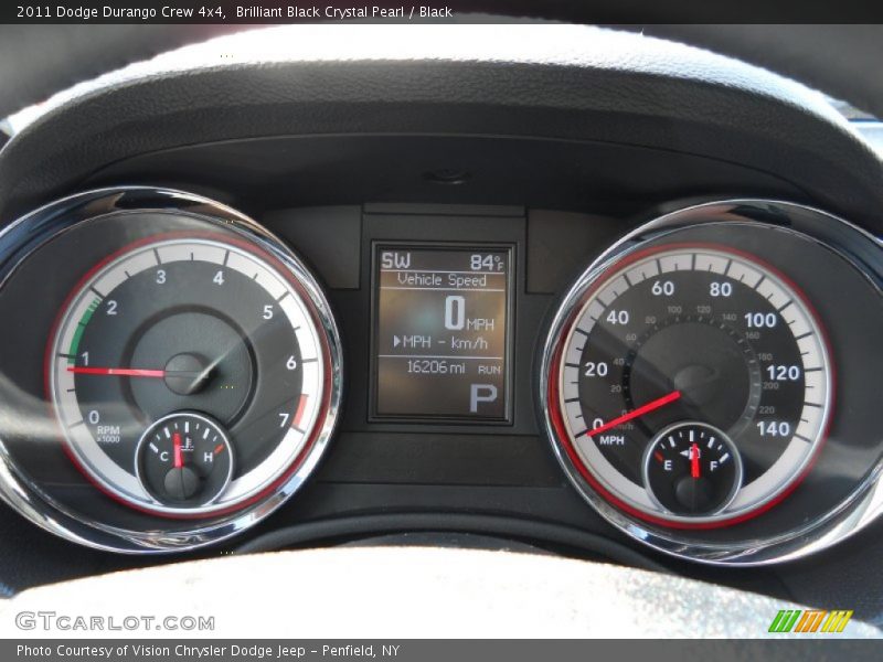 2011 Durango Crew 4x4 Crew 4x4 Gauges