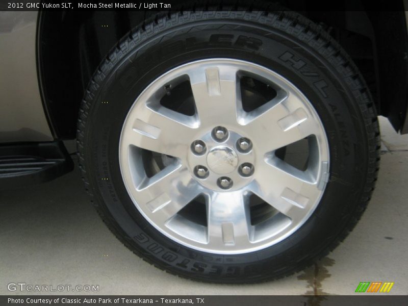 Mocha Steel Metallic / Light Tan 2012 GMC Yukon SLT
