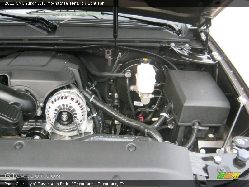 Mocha Steel Metallic / Light Tan 2012 GMC Yukon SLT