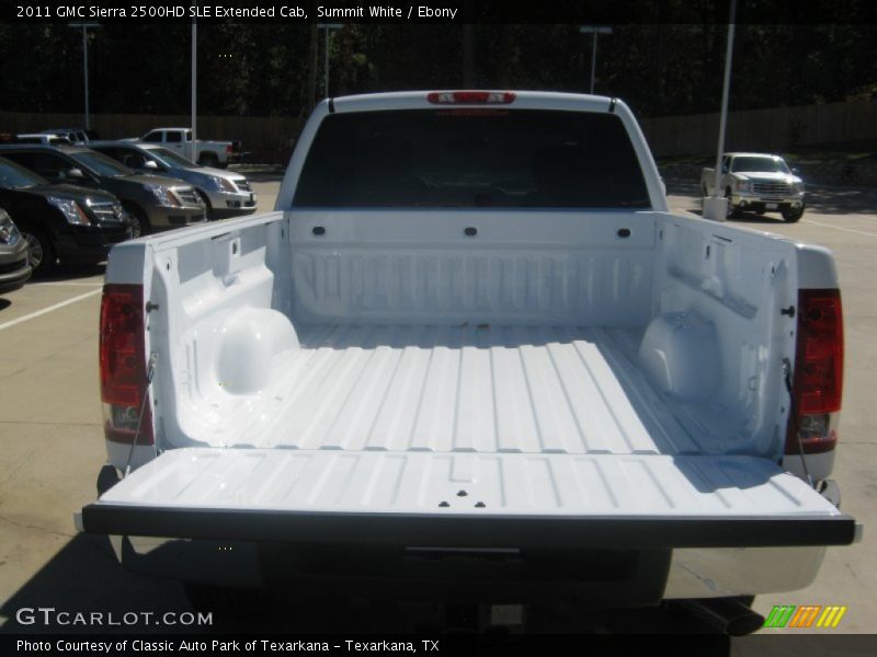 Summit White / Ebony 2011 GMC Sierra 2500HD SLE Extended Cab