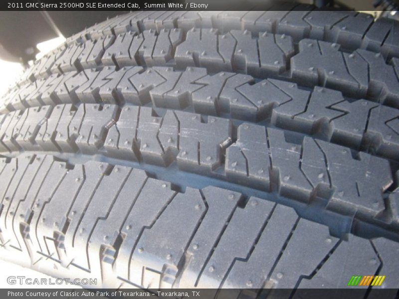 Summit White / Ebony 2011 GMC Sierra 2500HD SLE Extended Cab