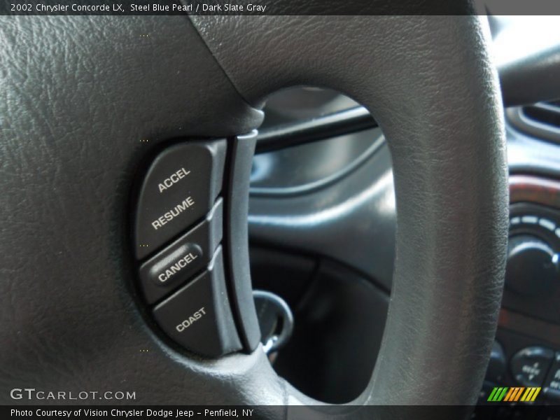 Steel Blue Pearl / Dark Slate Gray 2002 Chrysler Concorde LX
