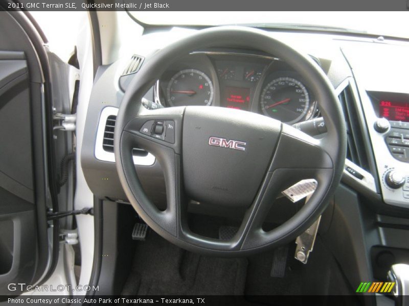 Quicksilver Metallic / Jet Black 2011 GMC Terrain SLE