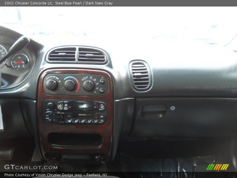 Steel Blue Pearl / Dark Slate Gray 2002 Chrysler Concorde LX