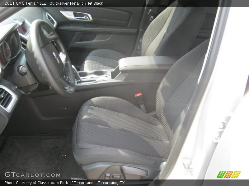 Quicksilver Metallic / Jet Black 2011 GMC Terrain SLE