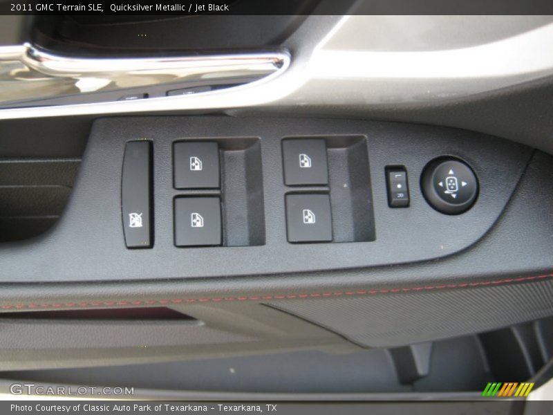 Quicksilver Metallic / Jet Black 2011 GMC Terrain SLE