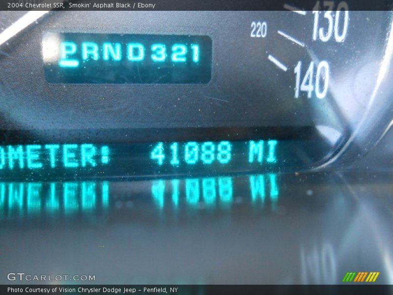 Smokin' Asphalt Black / Ebony 2004 Chevrolet SSR