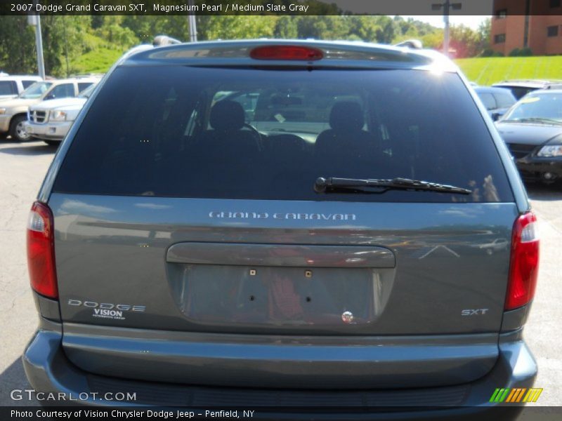 Magnesium Pearl / Medium Slate Gray 2007 Dodge Grand Caravan SXT