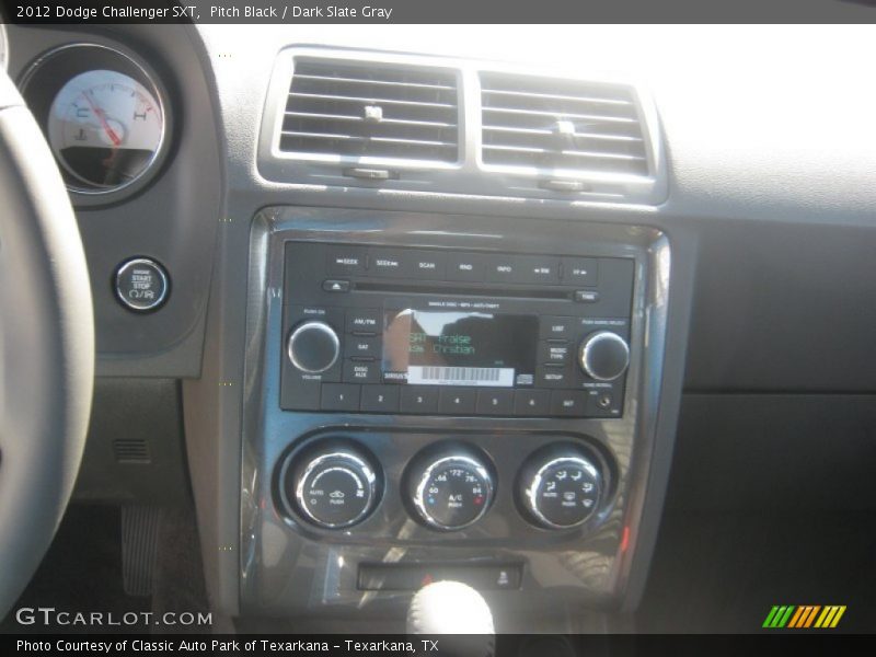 Pitch Black / Dark Slate Gray 2012 Dodge Challenger SXT